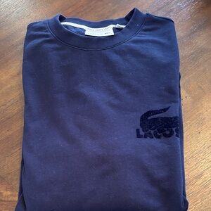Lacoste Navy Blue Logo Sweatshirt